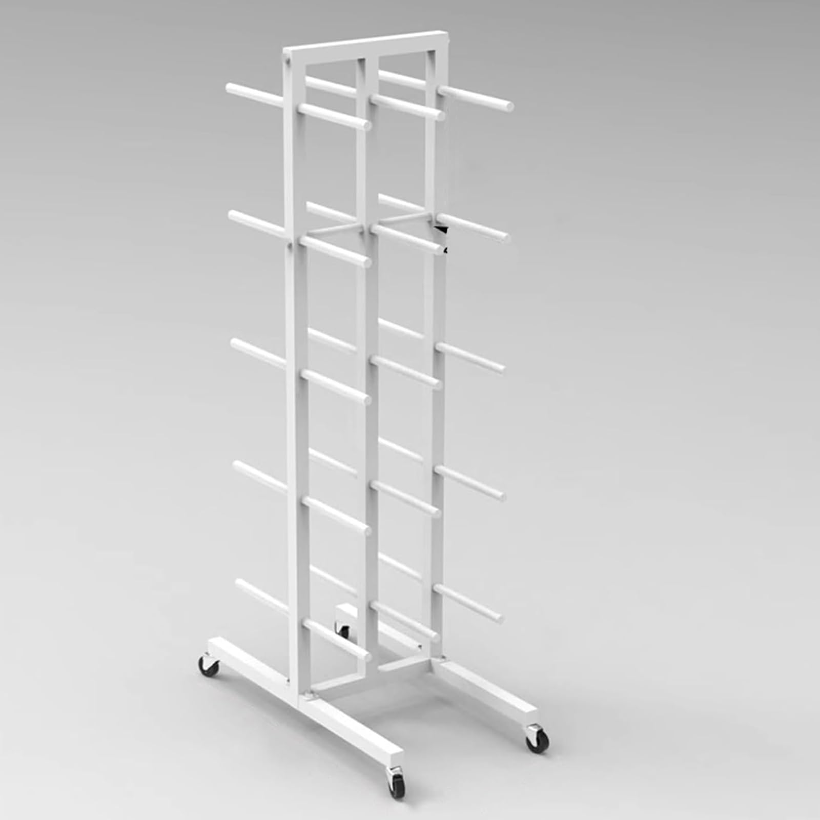 Amazon.com: XAWSOP Freestanding Yoga Blocks Storage Cart on Wheel